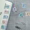 Laminated Planner Monthly Tabs, 24 Peel and Stick Tabs for Notebooks (12 Month Tabs and 12 Blank Tabs), Calendar Monthly Tab Stickers/Dividers (Assorted), Medium